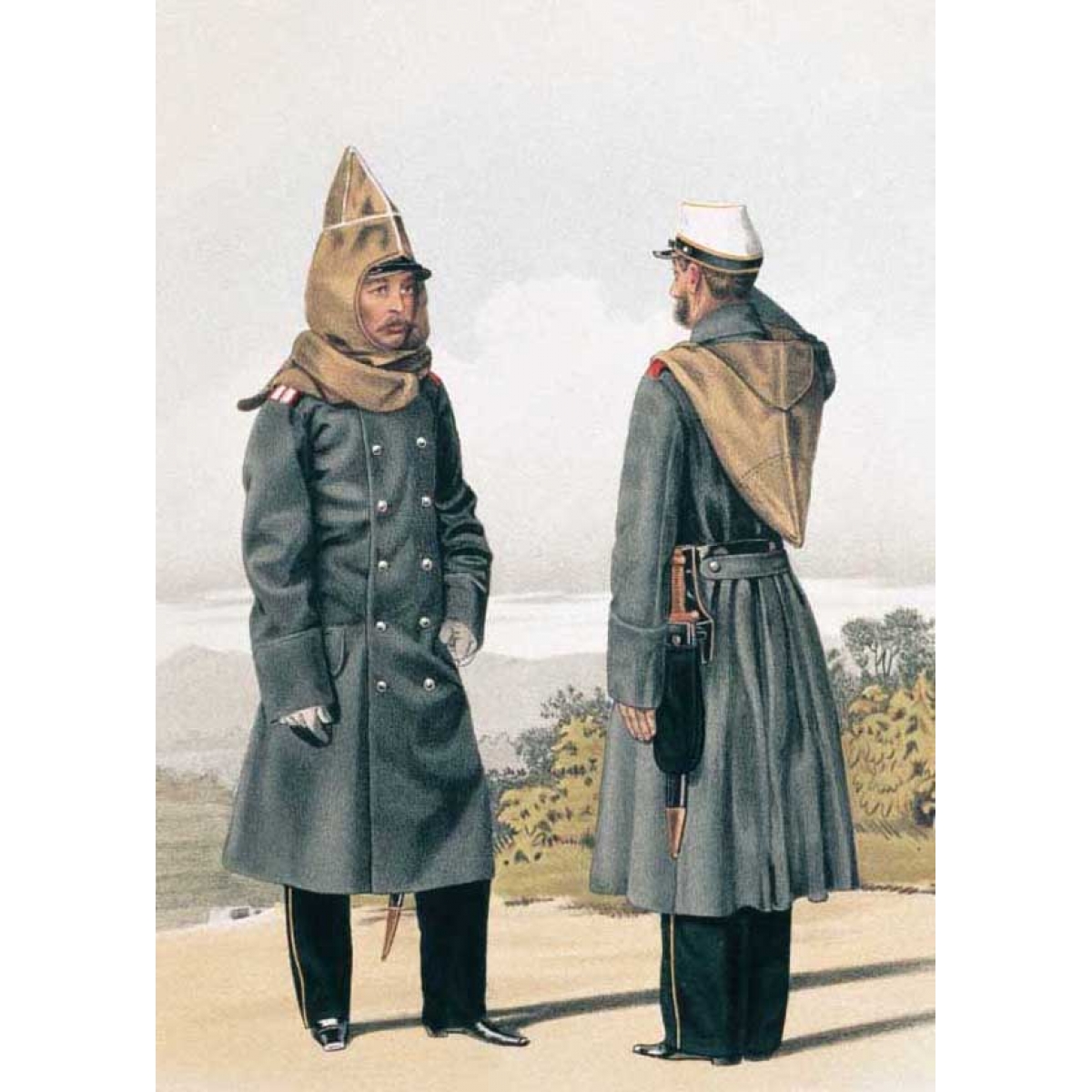 Русский военный костюм 1860-1869